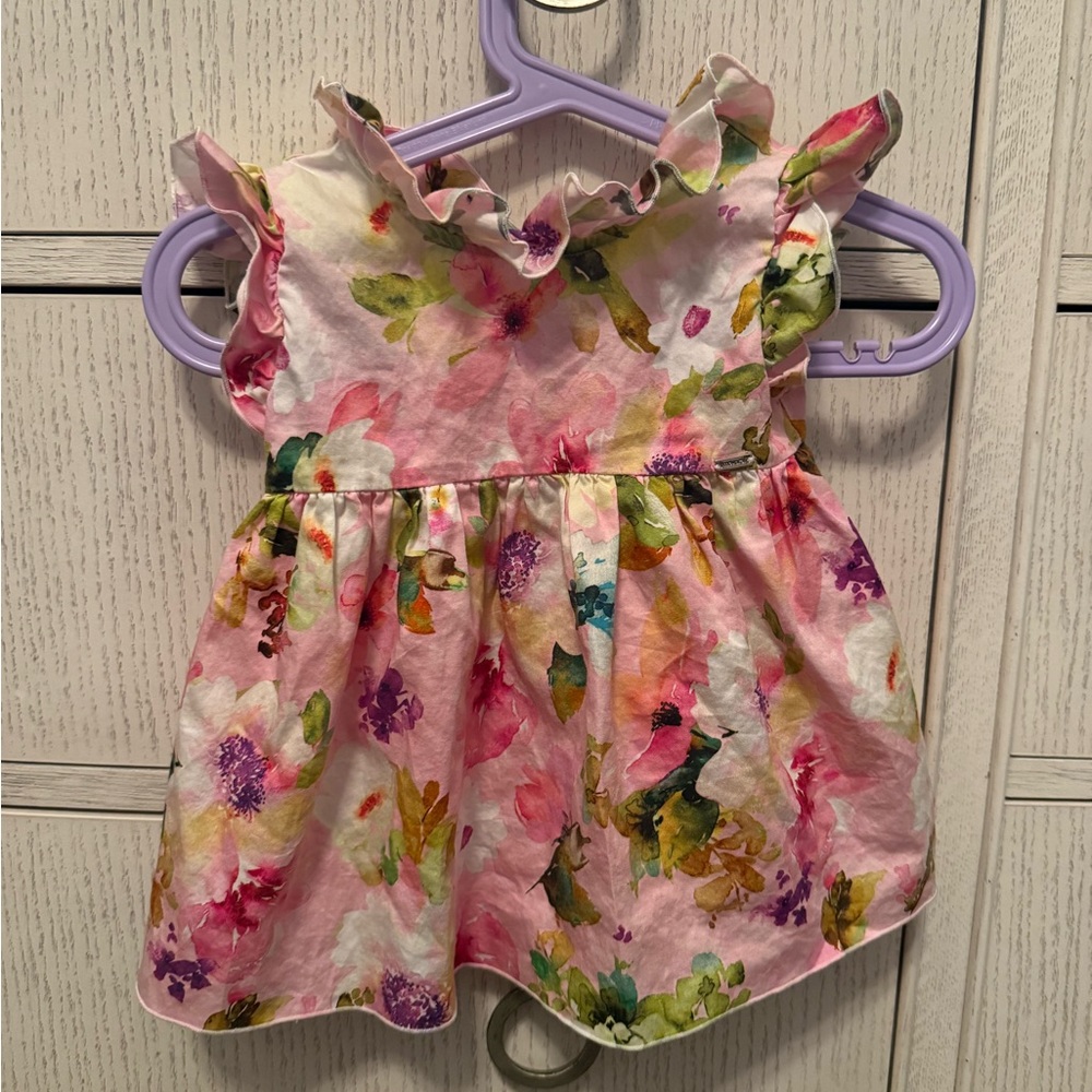 Mayoral Pink Floral Baby top